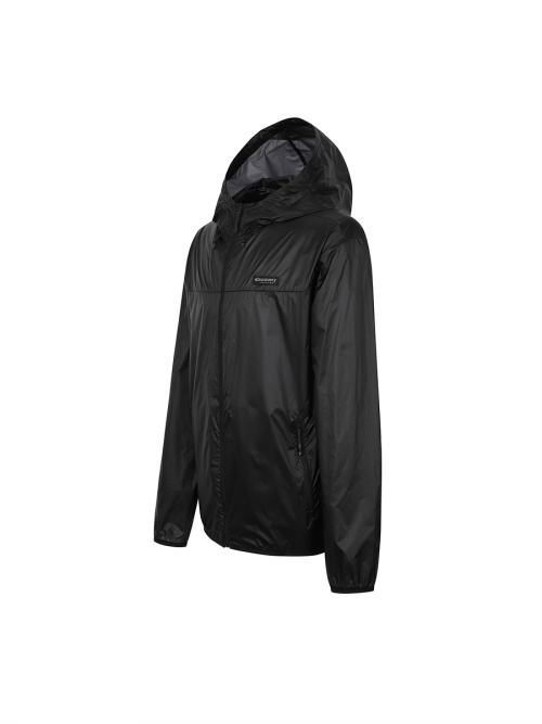 Мужская сверхлёгкая ветровка ripstop (BLACK)