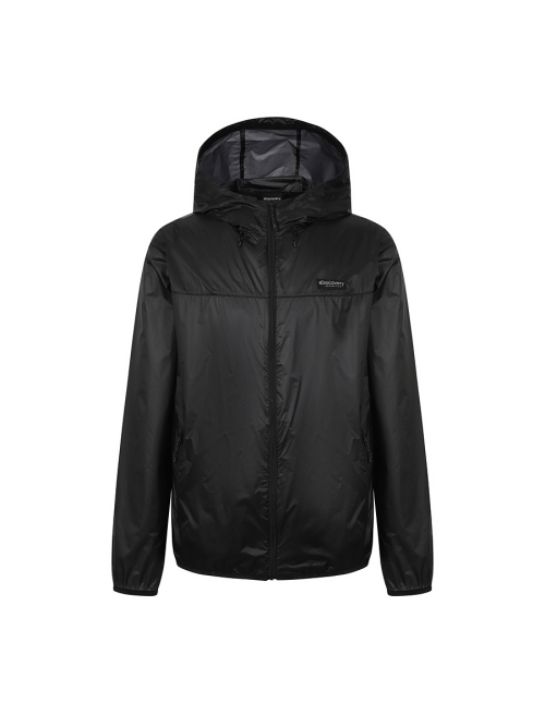 Мужская сверхлёгкая ветровка ripstop (BLACK)