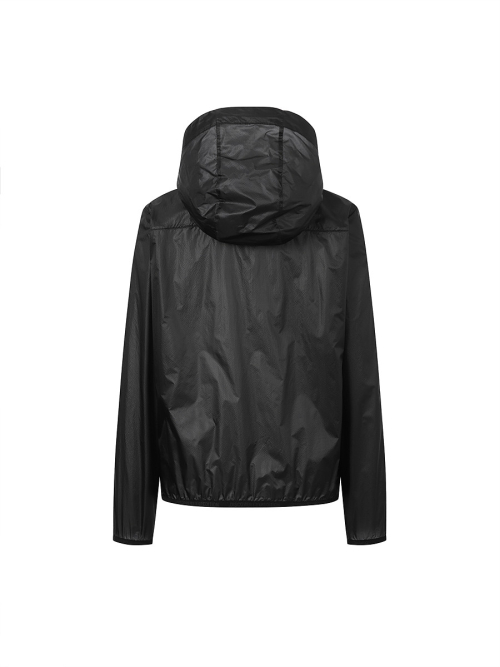 Женская ультралегкая ветровка рипстоп (BLACK)