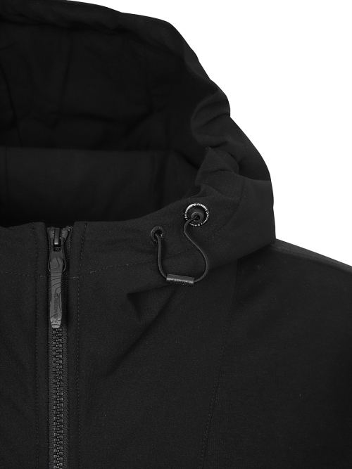 Мужская трикотажная куртка Hybrid (BLACK)