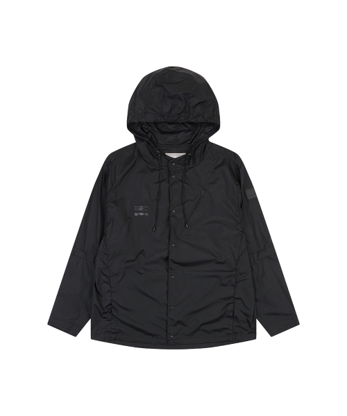 DETACHABLE HOODED JACKET (BLACK)