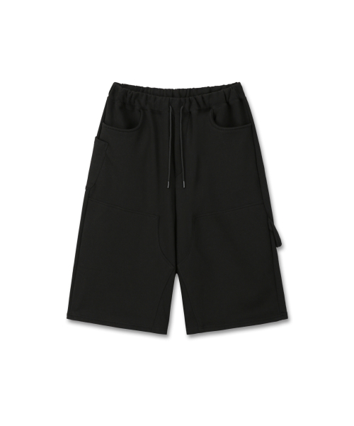 Double Knee Sweat Bermuda Pants