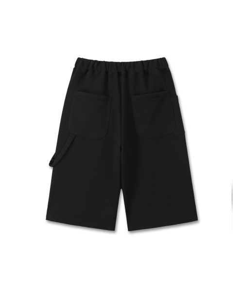 Double Knee Sweat Bermuda Pants