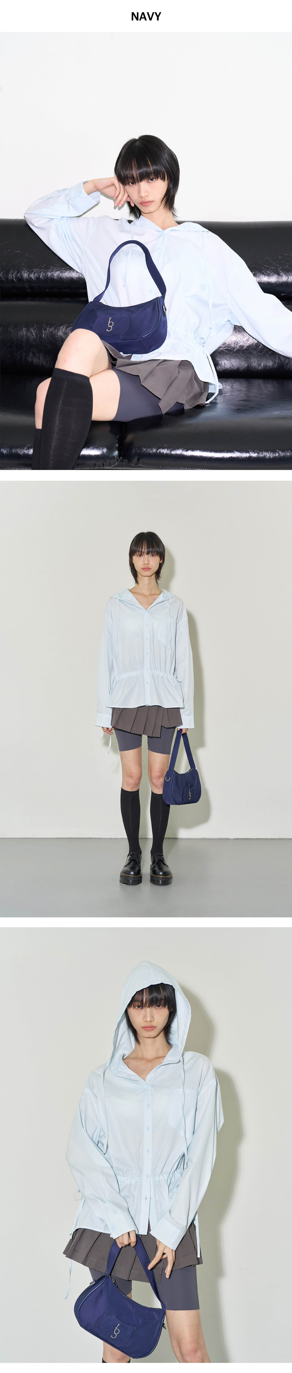 MUSINSA | ILLIGO SIGNATURE NYLON BAG - 4 COLOR
