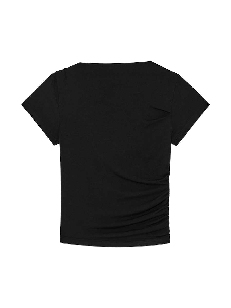 ★2025SS新作★glowny★LUSH SWIRL MODAL TEE MUSINSA | GLOWNY LUSH SWIRL MODAL TEE (WHITE)