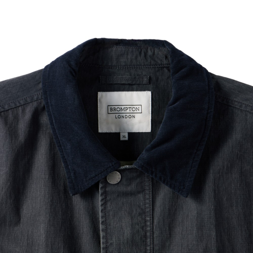 GREENFORD COLLAR COLOR BLOCK FIELD JACKET - NAVY (P251UJK401)
