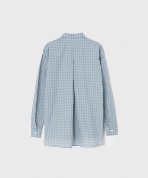 BIG CHECK SHIRT (BLUE)