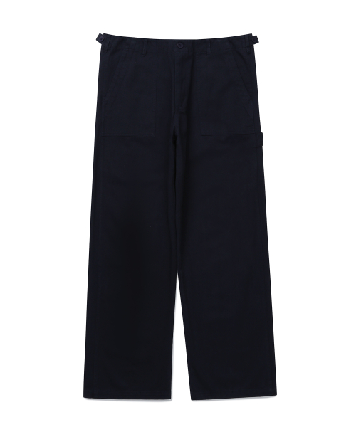 Брюки карпентер washed fatigue (Navy)