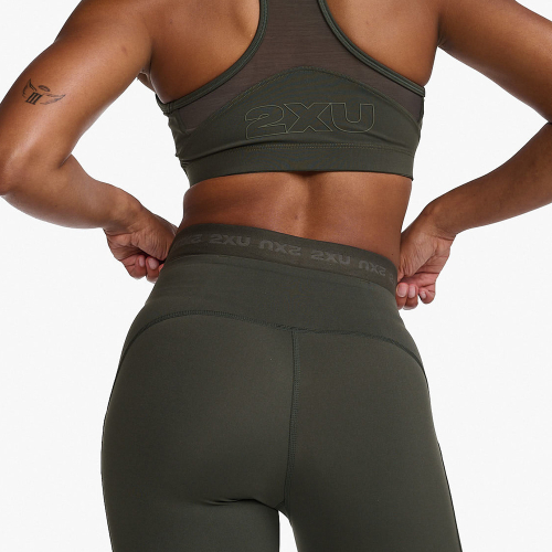 Женские компрессионные тайтсы Foam Stash High-Rise Khaki_WA6874BFLT-FLT