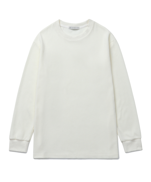 [2PACK] Вафельный лонгслив loose fit (5Color)