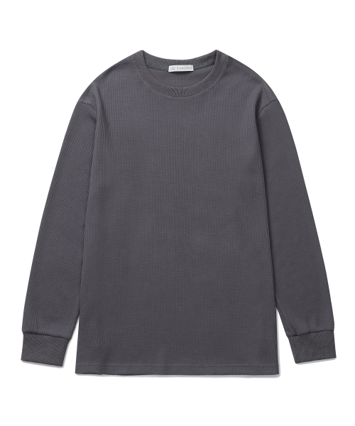 [2PACK] Вафельный лонгслив loose fit (5Color)