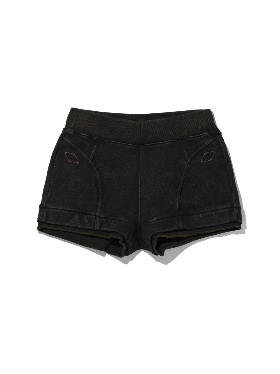 [MSCHF] ミスチーフMICRO WASHED SHORT_BLACK 미스치프(MISCHIEF) MICRO WASHED SHORT_WASHED BLACK - 사이즈 & 후기