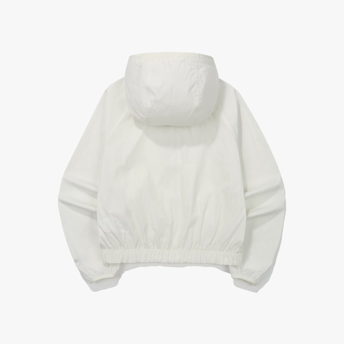 Женская перфорированная худи-куртка Cool Wave, OFF WHITE