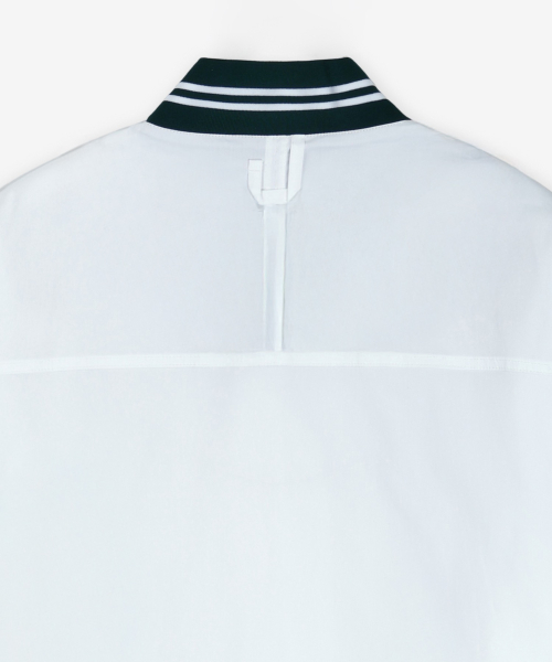 La Chemise бейсбольная рубашка с коротким рукавом — White / 255SH1141454100