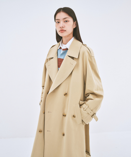 Тренч Francis Trench Coat BEIGE