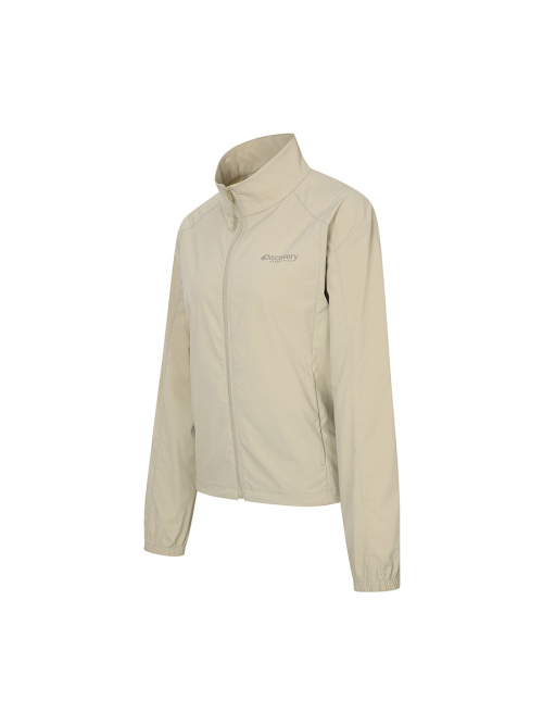 Женская легкая куртка Freshvent semi-overfit (L/BEIGE)