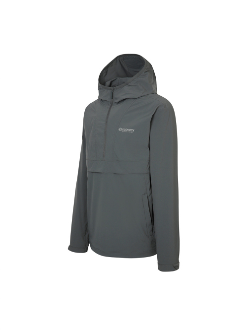 Легкий мужской спортивный анорак Freshvent Polton (D/GREY)