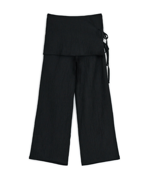 Брюки с юбкой (Black)