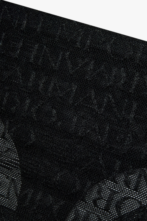 [EMPORIO ARMANI UNDERWEAR] Женские сетчатые стринги с логотипом Black 0825110502
