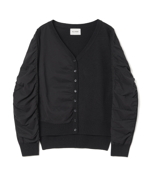 Кардиган со сборками [Black]