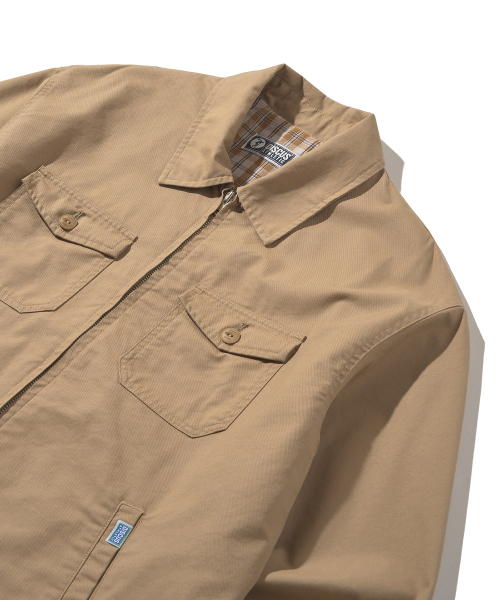 Утилитарная куртка из твила Beige
