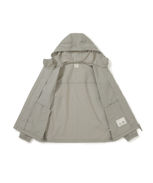 ветровка Route с накладными карманами (S25MMRWB60) Fog Gray