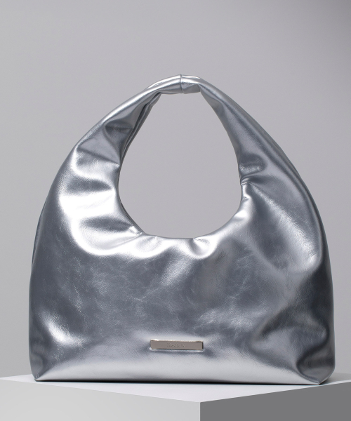 RC EGG TOTE BAG SILVER