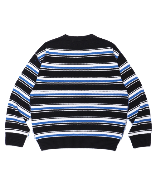 MULTI STRIPE KNIT Blue