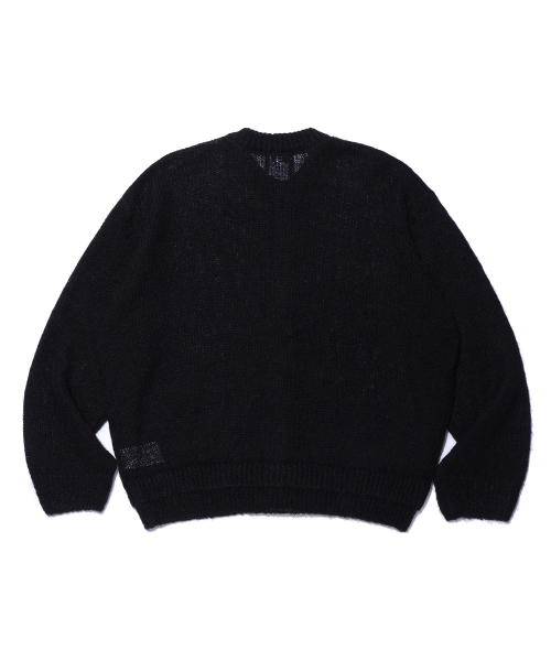 WEB DOUBLE-RIB CARDIGAN Black