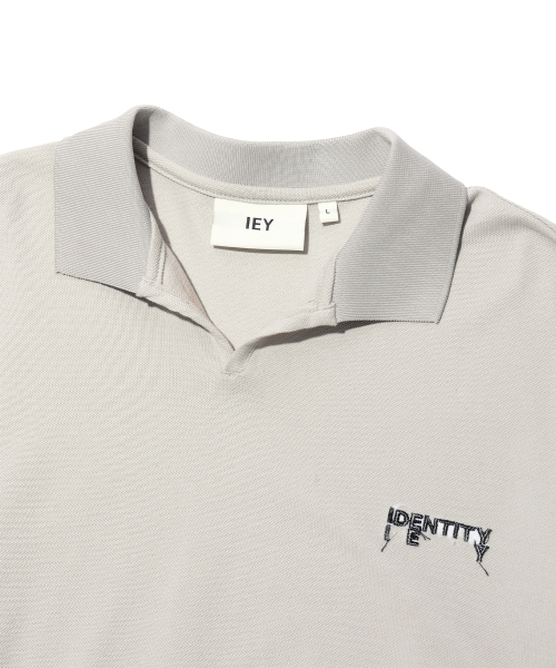 OPEN LOGO POLO Beige