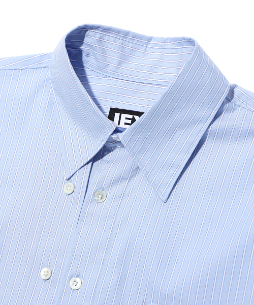 DOUBLE BUTTON WIDE SHIRTS Blue