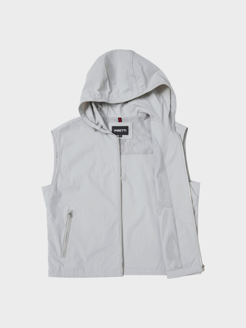 Жилет с капюшоном Elite W_Light Grey