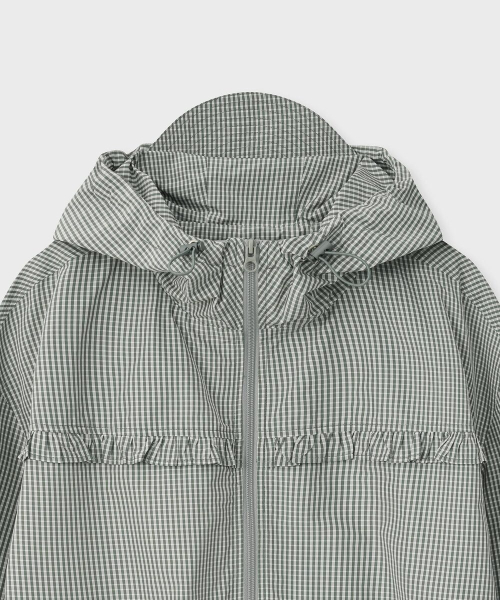 Ветровка с паттерном Light Khaki
