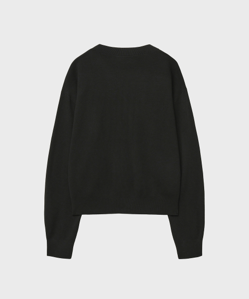 Свободный кардиган оверсайз Daddy (Black)