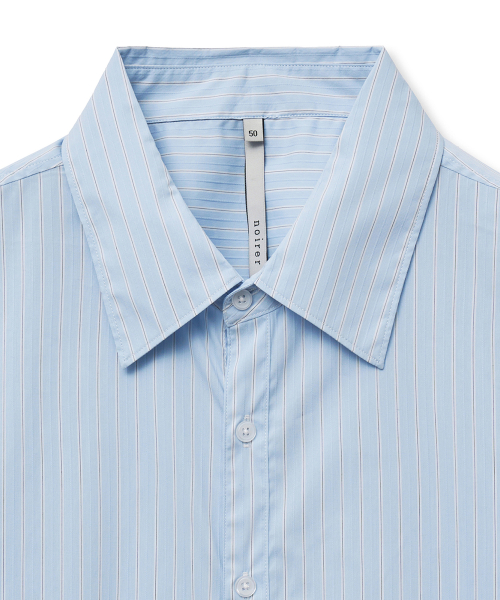 JACQUARD STRIPE SHIRT (BLUE)