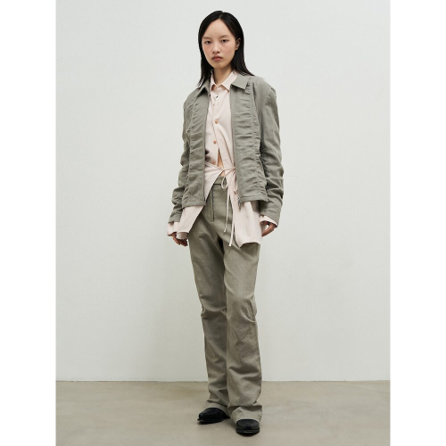 Laundry Cotton Zip Up Jacket Khaki