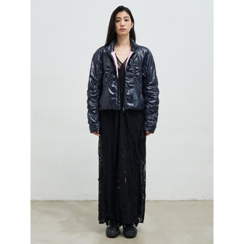 Curved Line Jacket темносиний