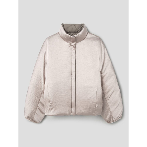 Satin Reversible Duck Down Outer бежевый