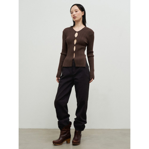 деним Baggy брюки Brown