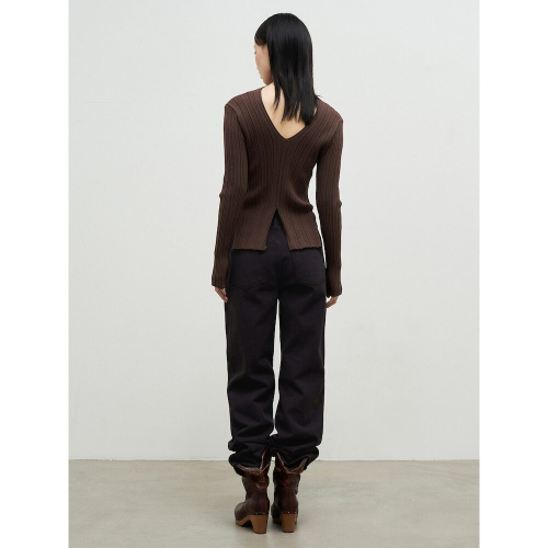 деним Baggy брюки Brown
