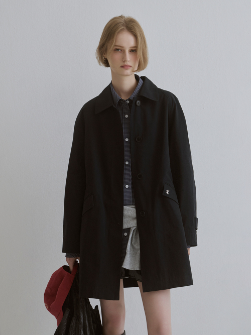 Raglan Sleeve Half Trench пальто