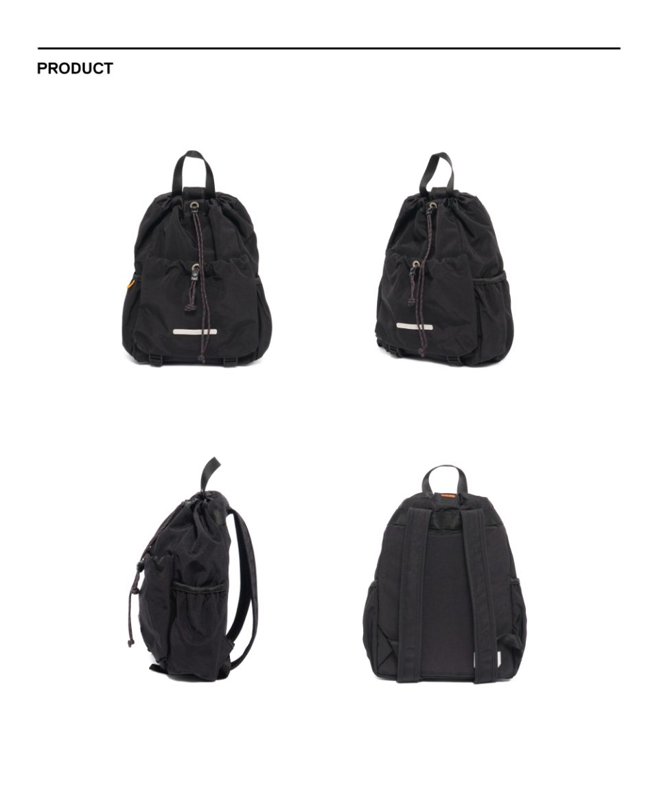 バックパック・リュック RAWROW String Mini Backpack 763 ep.3 5 Colors MUSINSA | RAWROW String Mini Backpack 763 ep.3 Brown&Sky Blue