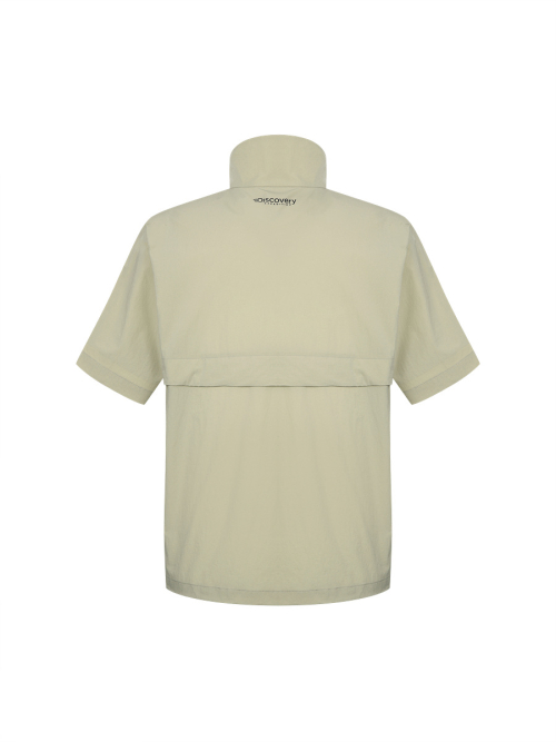 Спортивный анорак Freshvent Polton с коротким рукавом и воротником (L/BEIGE)