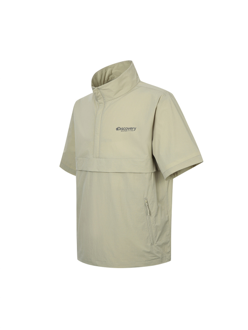 Спортивный анорак Freshvent Polton с коротким рукавом и воротником (L/BEIGE)