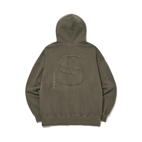 SORANO Signature Logo Patch Hoodie[2Color]