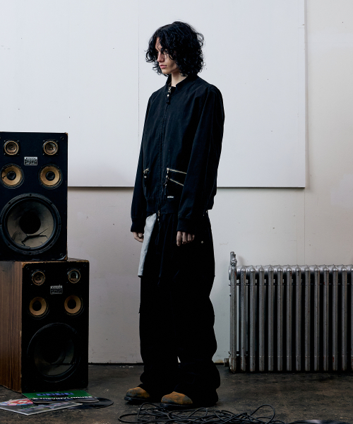 DYED TANKER JACKET BLACK