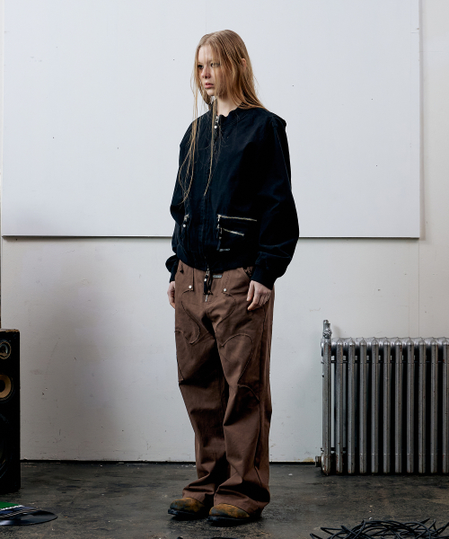 DYED TANKER JACKET BLACK