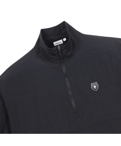 Woven Half Zip Anorak_G4UAM25221BKX
