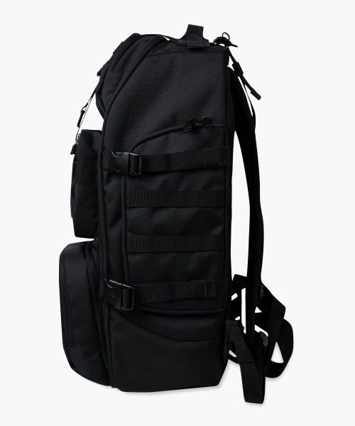 Gym Three Pocket Cordura Backpack Чёрный