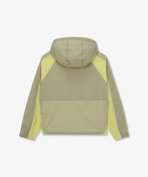 Женская ветровка колор-блок (BEIGE)